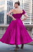 MNM Couture 2565 Fuchsia Back Dress