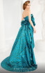 MNM Couture 2567 Aqua Back Dress