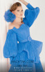 MNM Couture 2568 Light Blue Front2 Dress