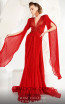 MNM Couture 2569 Red Front2 Dress