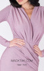 MNM Couture L0002B Pink Silver Front2 Dress