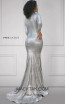 MNM Couture L0002D Silver Back Dress