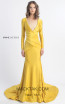 MNM Couture L0029 Yellow Front Dress