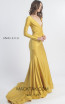 MNM Couture L0029 Yellow Side Dress