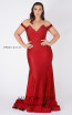 MNM Couture L0044 Red Front Dress