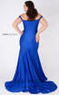 MNM Couture L0044 Royal Blue Back Dress