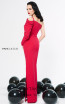 MNM Couture N0312 Fuchsia Back Dress