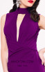 MNM Couture N0320 Purple Front2 Dress