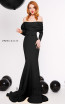 MNM Couture N0324 Black Front Dress