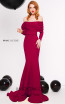 MNM Couture N0324 Cherry Front Dress