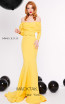 MNM Couture N0324 Yellow Front Dress