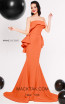 MNM Couture N0325 Coral Front Dress