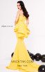 MNM Couture N0325 Yellow Back Dress