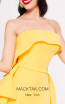 MNM Couture N0325 Yellow Front2 Dress