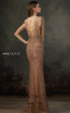 MNM K3720 Bronze Back Evening Dress