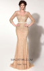 MNM Couture 0767 Gold Front Dress