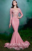 MNM 2503 Pink Front Evening Dress