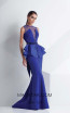 MNM Couture G0787 Blue Front Dress