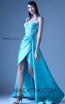 MNM G0926 Aqua Front Evening Dress