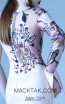 MNM G0931 Rose BonBon Back Evening Dress