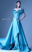 MNM G0962 Aqua Front Evening Dress