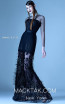 MNM G0970 Black Front Evening Dress