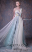 MNM G1002 Multi Front Evening Dress
