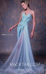 MNM G1023 Aqua Front Evening Dress