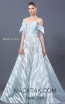 MNM K3654 Blue Front Evening Dress