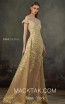 MNM K3704 Yellow Front Evening Dress