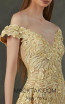 MNM K3704 Yellow Front Evening Dress