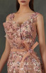 MNM K3711 Pink Front Evening Dress