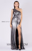 MNM L0050 Silver Front Evening Dress