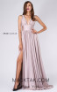 MNM L0051 Blush Front Evening Dress