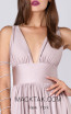 MNM L0051 Blush Front Evening Dress