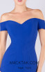 MNM M0005 Navy Blue Front Evening Dress