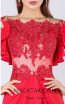 MNM M0034 Red Front Evening Dress
