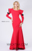 MNM M0037 Red Front Evening Dress