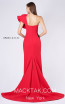 MNM M0042 Red Back Evening Dress
