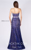 MNM M0054 Royal Blue Back Evening Dress
