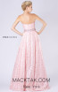 MNM M0060 Pink Back Evening Dress