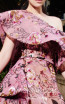 MNM N0307 Pink Front Evening Dress