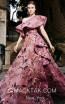MNM N0307 Pink Front Evening Dress