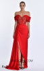 Moniqua Red Front Dress