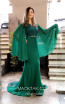 TK MT3948 Green Front Evening Dress