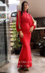 TK MT3964 Red Front Evening Dress