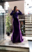 TK MT3974 Purple Front Evening Dress