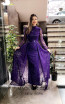 TK MT3992 Purple Front Dress