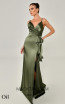 Muirgan Oil Evening Dress