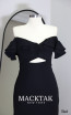 Nanine Black Short Sleeve Dress